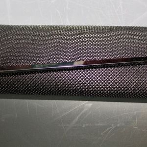 Asymmetrical Ball Mesh Black Clutch